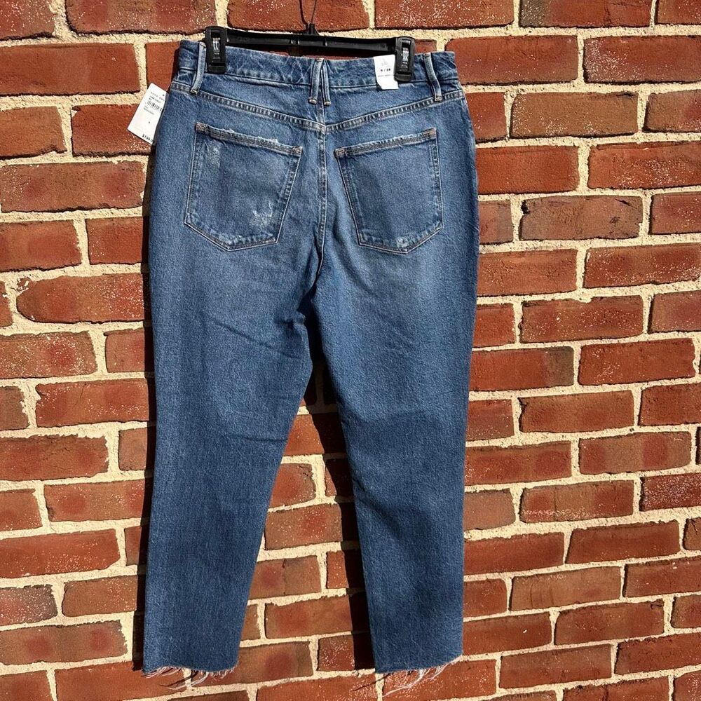 Good American $159 Weekender Stretch Denim Jeans Indigo045 Wash Size 6/28 NEW - Picture 6 of 6